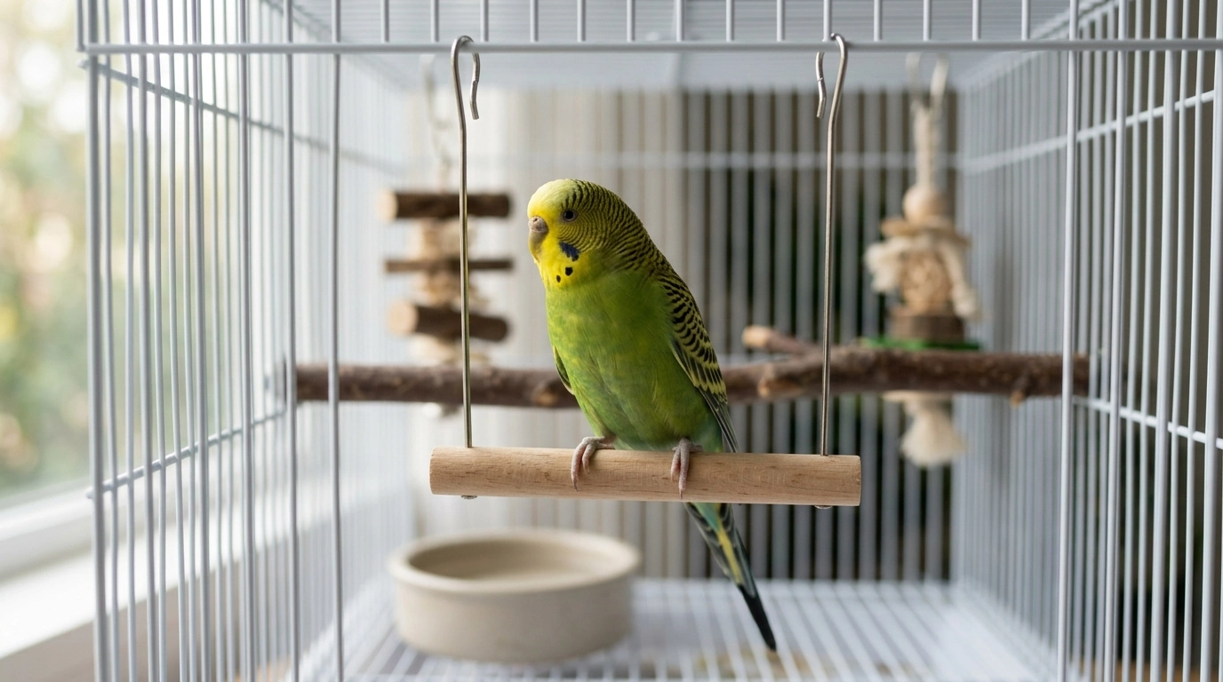 Wooden Parakeet Swing: Setup, Training & Safety Tips